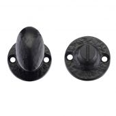 FF54 - Zoo Hardware Foxcote Foundries Turn & Release &lpar;5mm spindle&rpar; Black Antique