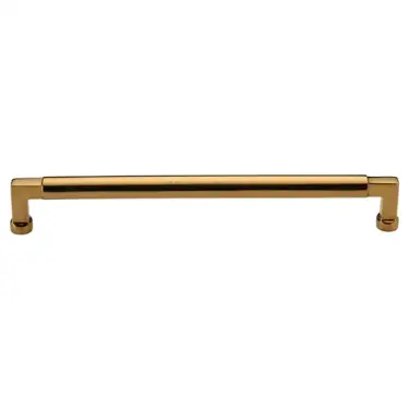 Click Here To Enlarge This Photo Of C0312 254-ULB Heritage Brass Cabinet Pull Bauhaus Design 254mm CTC Unlacquered Brass Finish