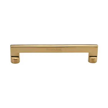 Click Here To Enlarge This Photo Of C0345 160-ULB Heritage Brass Cabinet Pull Apollo Design 160mm CTC Unlacquered Brass Finish