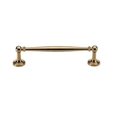 Click Here To Enlarge This Photo Of C2533 152-ULB Heritage Brass Cabinet Pull Colonial Design 152mm CTC Unlacquered Brass Finish