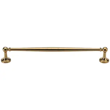 Click Here To Enlarge This Photo Of C2533 254-ULB Heritage Brass Cabinet Pull Colonial Design 254mm CTC Unlacquered Brass Finish