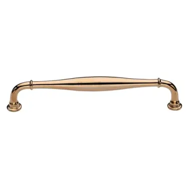 Click Here To Enlarge This Photo Of C3960 203-ULB Heritage Brass Cabinet Pull Henley Traditional Design 203mm CTC Unlacquered Brass Finish