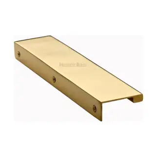 EPTR200-44-ULB Heritage Brass EPTR Edge Pull Cabinet Handle 200mm Unlacquered Brass finish