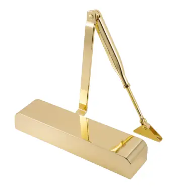 Click Here To Enlarge This Photo Of Eclipse 28836 83 Series Adjustable Size 2-4 Overhead Door Closer - Polished Brass