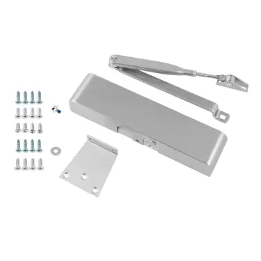 Click Here To Enlarge This Photo Of Eclipse 28839 83 Series Adjustable Size 2-4 Overhead Door Closer - Satin Nickel