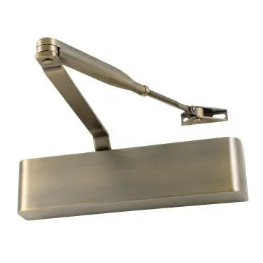 Click Here To Enlarge This Photo Of Eclipse 28841 83 Series Adjustable Size 2-4 Overhead Door Closer - Matt Antique Brass