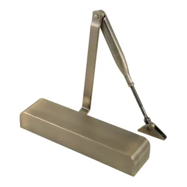 Click Here To Enlarge This Photo Of Eclipse 28841 83 Series Adjustable Size 2-4 Overhead Door Closer - Matt Antique Brass