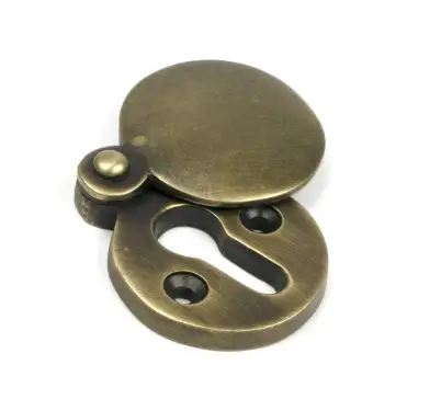 Click Here To Enlarge This Photo Of 52451 From The Anvil Burnished Brass 30mm Round Escutcheon