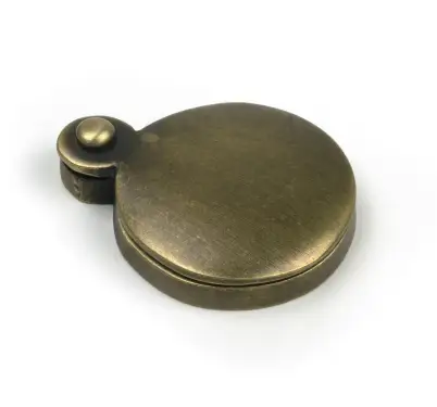Click Here To Enlarge This Photo Of 52451 From The Anvil Burnished Brass 30mm Round Escutcheon