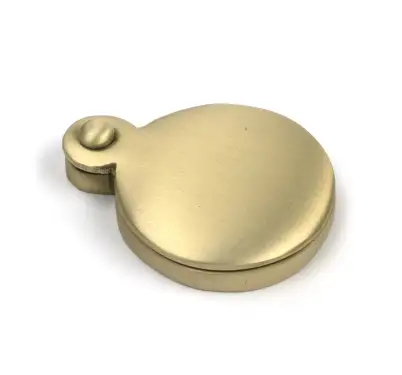 Click Here To Enlarge This Photo Of 52452 From The Anvil Satin Brass 30mm Round Escutcheon