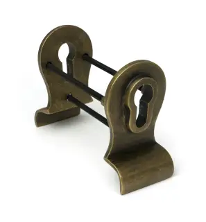 52164 From The Anvil Burnished Brass 50mm Euro Door Pull &lpar;Back to Back fixings&rpar;