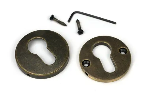Click Here To Enlarge This Photo Of 52605 From The Anvil Burnished Brass 52mm Regency Concealed Escutcheon
