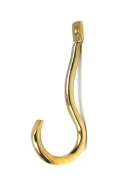 Click Here To Enlarge This Photo Of 52209 From The Anvil Polished Brass Anchor Coat Hook