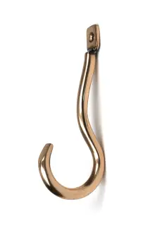 52216 From The Anvil Polished Bronze Anchor Coat Hook