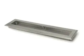 52492 From The Anvil Satin Marine SS &lpar;316&rpar; 250mm Art Deco Rectangular Pull