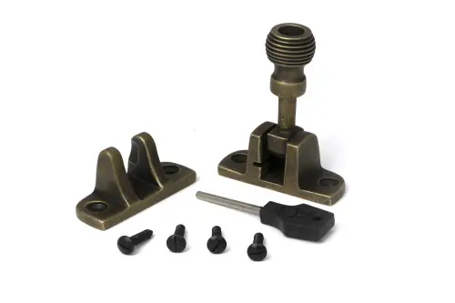 Click Here To Enlarge This Photo Of 52343 From The Anvil Burnished Brass Beehive Brighton Fastener &lpar;Radiused&rpar;