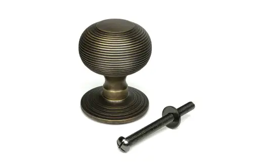 Click Here To Enlarge This Photo Of 52161 From The Anvil Burnished Brass Beehive Centre Door Knob