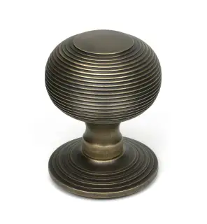 52161 From The Anvil Burnished Brass Beehive Centre Door Knob
