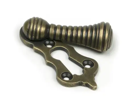 Click Here To Enlarge This Photo Of 52453 From The Anvil Burnished Brass Beehive Escutcheon