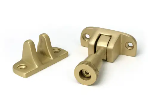 Click Here To Enlarge This Photo Of 52345 From The Anvil Satin Brass Brompton Brighton Fastener &lpar;Radiused&rpar;