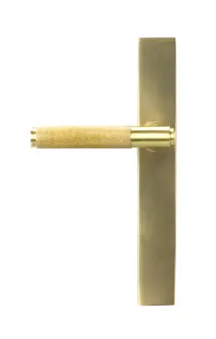 Click Here To Enlarge This Photo Of 52419 From The Anvil Satin Brass Brompton Slimline Lever Espag&period; Latch Set