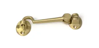 52262 From The Anvil Satin Brass 4" Cabin Hook