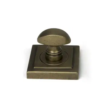 Click Here To Enlarge This Photo Of 52467 From The Anvil Burnished Brass Round Thumbturn Set &lpar;Square&rpar;