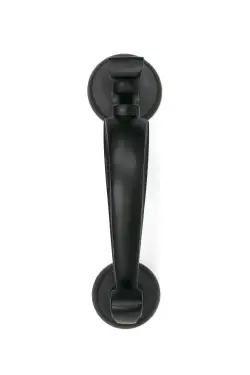 Click Here To Enlarge This Photo Of 52534 From The Anvil Matt Black Doctors Door Knocker