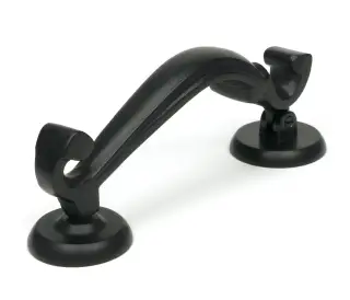 52534 From The Anvil Matt Black Doctors Door Knocker