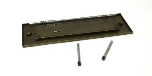 Click Here To Enlarge This Photo Of 52408 From The Anvil Burnished Brass Small Letter Plate Cover