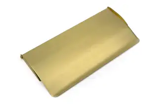 52410 From The Anvil Satin Brass Small Letter Plate Cover