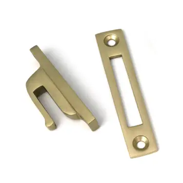 Click Here To Enlarge This Photo Of 52319 From The Anvil Satin Brass Locking Reeded Fastener