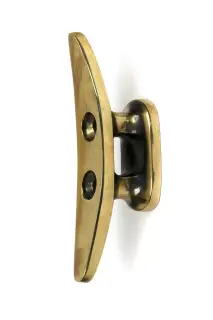 52238 From The Anvil Aged Brass Marine Cleat Hook