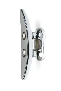 52240 From The Anvil Polished Chrome Marine Cleat Hook