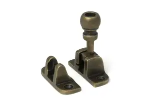 52344 From The Anvil Burnished Brass Mushroom Brighton Fastener &lpar;Radiused&rpar;