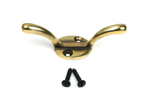 Click Here To Enlarge This Photo Of 52248 From The Anvil Aged Brass Newbury Cleat Hook
