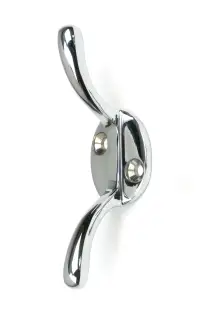 52250 From The Anvil Polished Chrome Newbury Cleat Hook