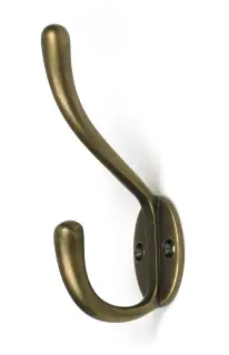 52224 From The Anvil Burnished Brass Newbury Hat & Coat Hook