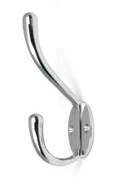 Click Here To Enlarge This Photo Of 52220 From The Anvil Polished Chrome Newbury Hat & Coat Hook