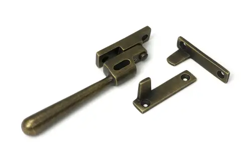 Click Here To Enlarge This Photo Of 52315 From The Anvil Burnished Brass Night-Vent Locking Newbury Fastener