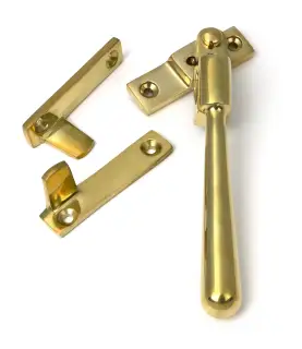 52152 From The Anvil Polished Brass Night-Vent Locking Newbury Fastener