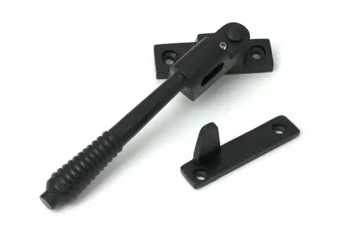 Click Here To Enlarge This Photo Of 52525 From The Anvil Matt Black Night-Vent Locking Reeded Fastener
