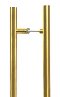 52628 From The Anvil Aged Brass &lpar;316&rpar; 1&period;5m Offset T Bar Handle B2B 32mm &Oslash;
