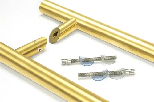 Click Here To Enlarge This Photo Of 52631 From The Anvil Aged Brass &lpar;316&rpar; 1&period;8m Offset T Bar Handle B2B 32mm &Oslash;