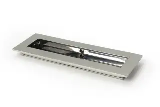 52493 From The Anvil Polished Marine SS &lpar;316&rpar; 175mm Plain Rectangular Pull