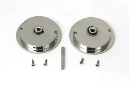 Click Here To Enlarge This Photo Of 52519 From The Anvil Polished Marine SS &lpar;316&rpar; 75mm Plain Round Pull - Privacy Set