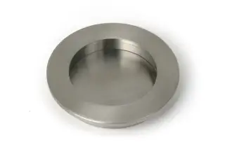 52512 From The Anvil Satin Marine SS &lpar;316&rpar; 75mm Plain Round Pull