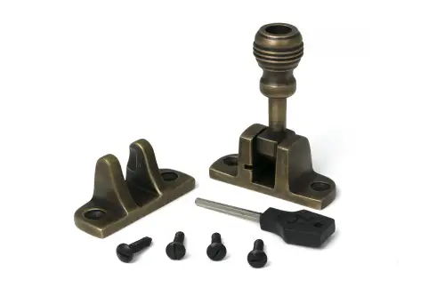 Click Here To Enlarge This Photo Of 52342 From The Anvil Burnished Brass Prestbury Brighton Fastener &lpar;Radiused&rpar;
