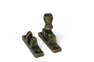 52350 From The Anvil Burnished Brass Prestbury Brighton Fastener - Narrow &lpar;Square&rpar;