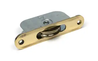 52395 From The Anvil Aged Brass Radiused Sash Pulley 75kg